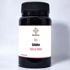 Gélule de pollen de palmiers dattiers d'Arabie Saoudite