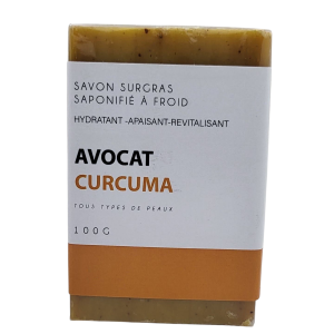 Savon saponifié à froid Curcuma & Avocat