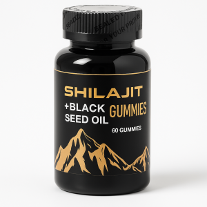 Gummies Shilajit + Huile de Nigelle
